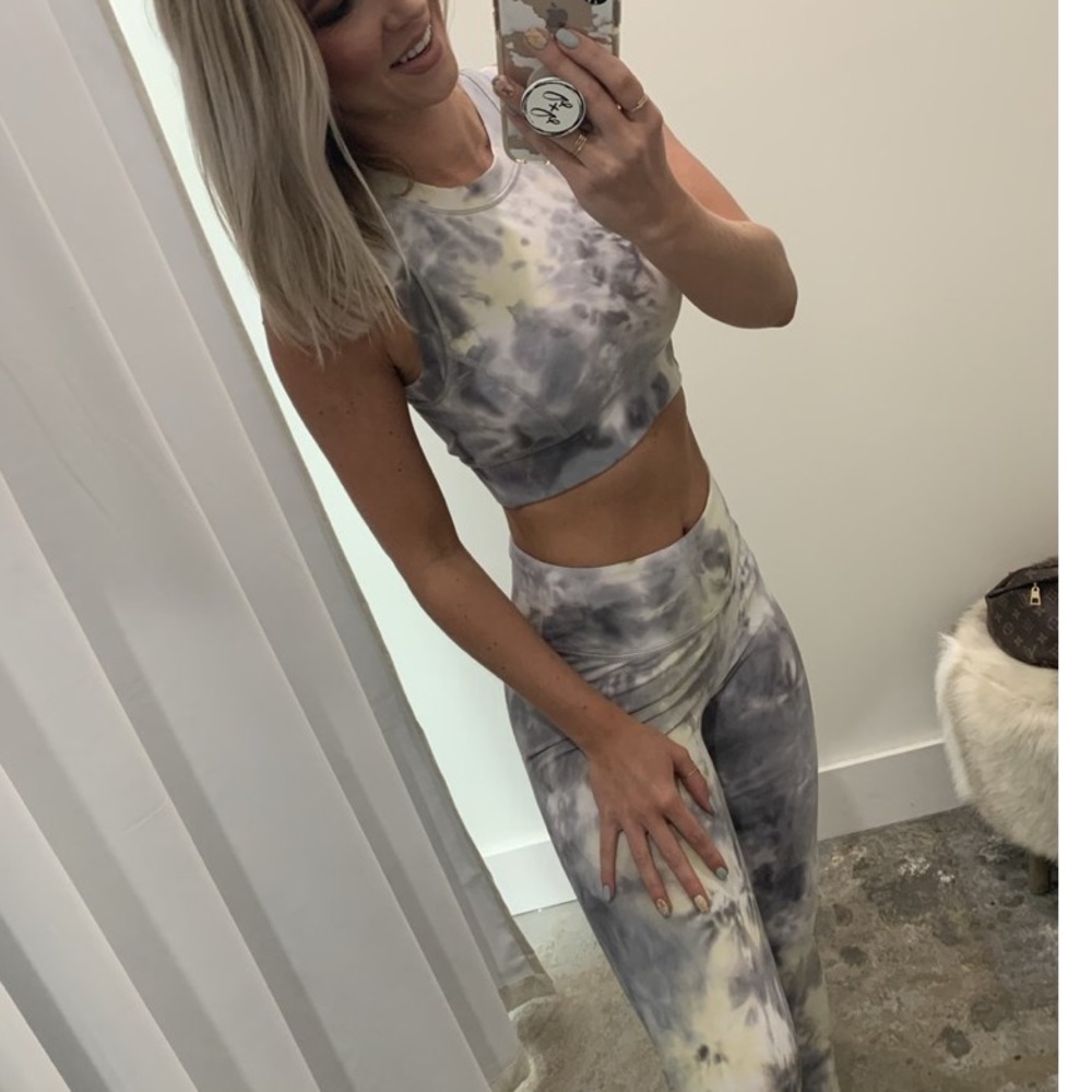 Tie dye leggings
